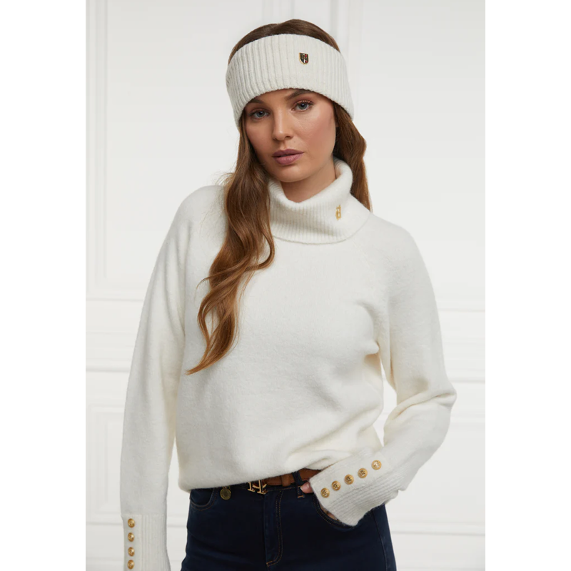 Holland Cooper Burghley Headband - Cream-2